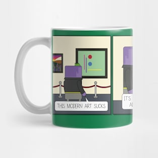 This Modern Art Sucks Mug